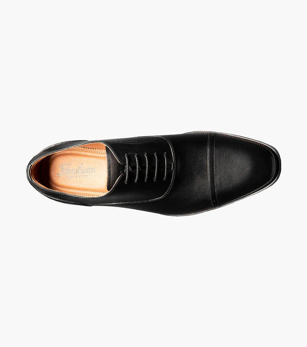 SORRENTO Cap Toe Oxford - Black gear shift