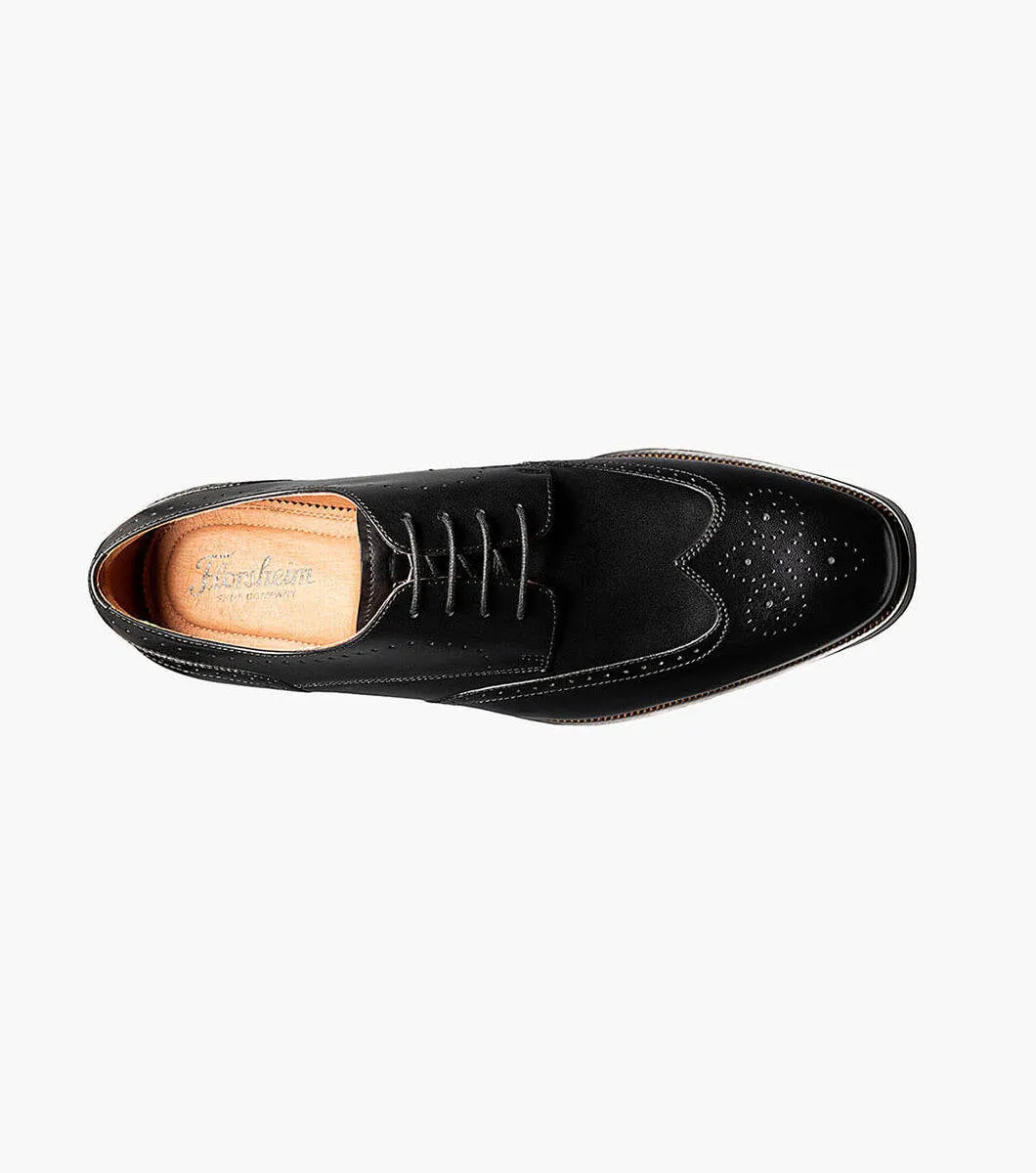 SORRENTO Wingtip Oxford - Black energy back