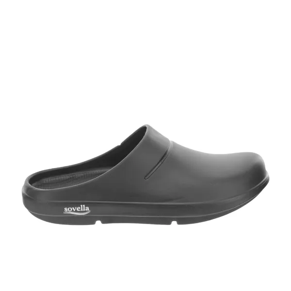 Sovella Men's Clog Black clean walk