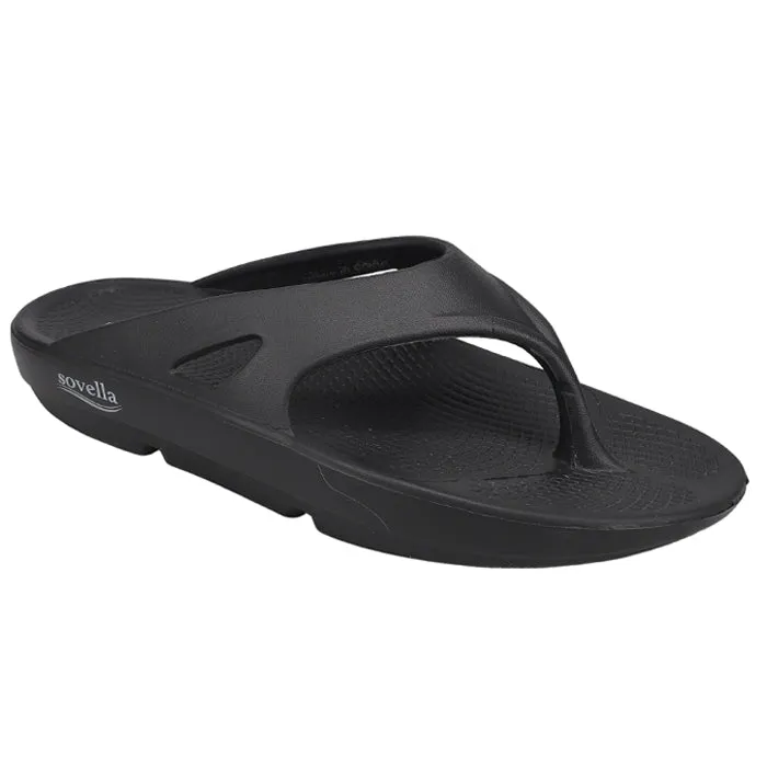 Sovella Men's PF Thong Black weekend vibe