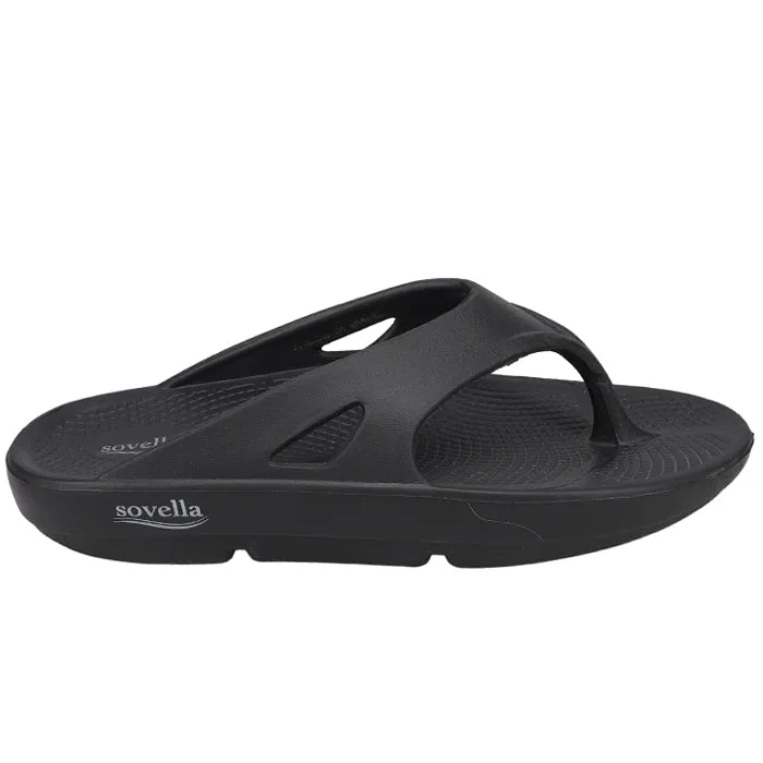 Sovella Men's PF Thong Black travel light