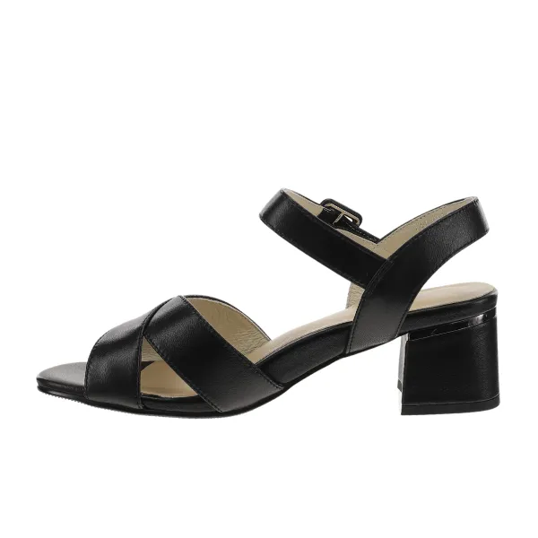 Sovella Women's Celine Sandal Black Soft Feel