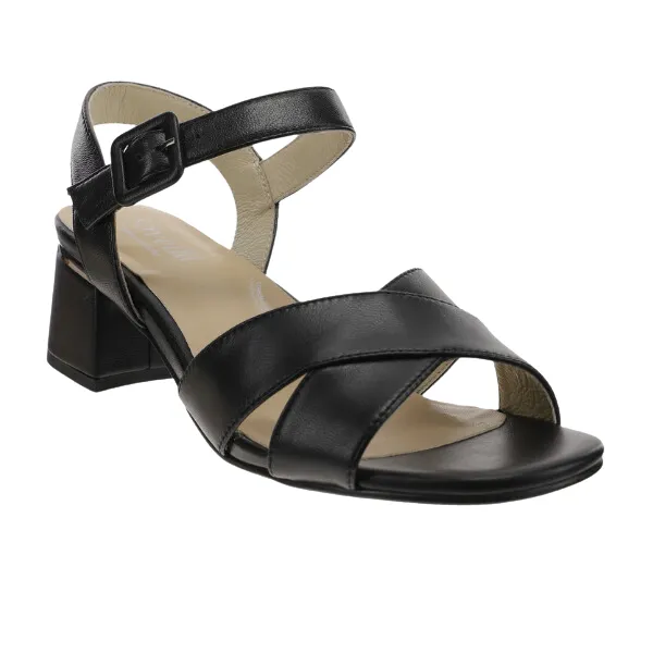 Sovella Women's Celine Sandal Black Sunlight Walk