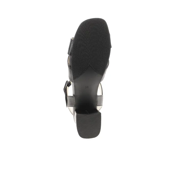 Sovella Women's Celine Sandal Black Nature Lover