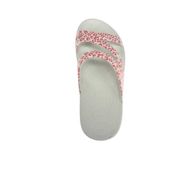 Sovella Women's PF Slide Pink/Leopard Cool Air