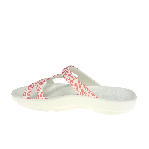 Sovella Women's PF Slide Pink/Leopard Lounge Style