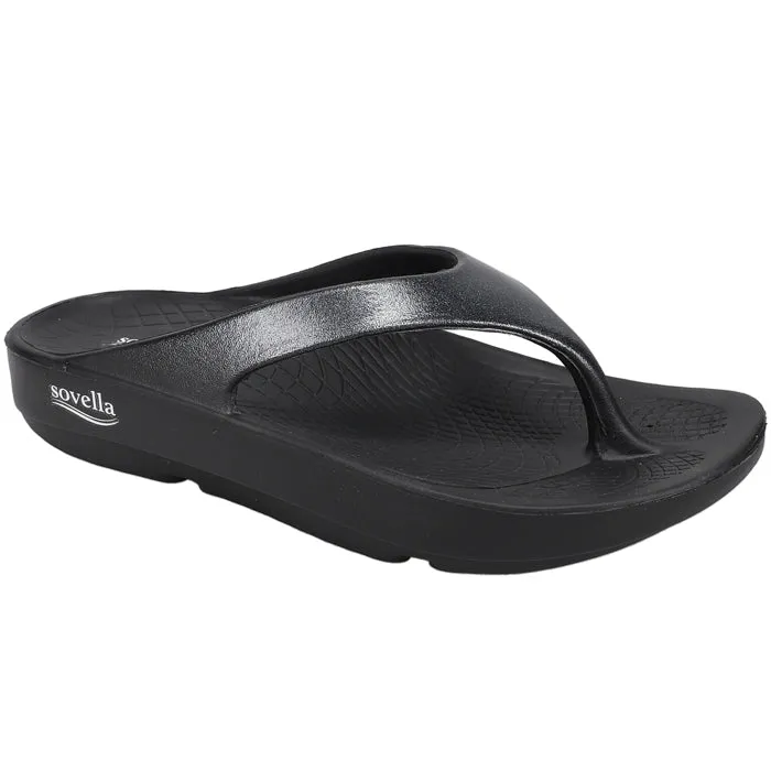 Sovella Women's PF Thong Black/Metallic Open Ease