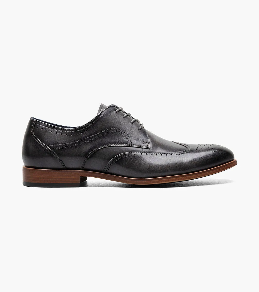 Stacy Adams BRAYDEN  Wingtip Oxford - Gray air cushion