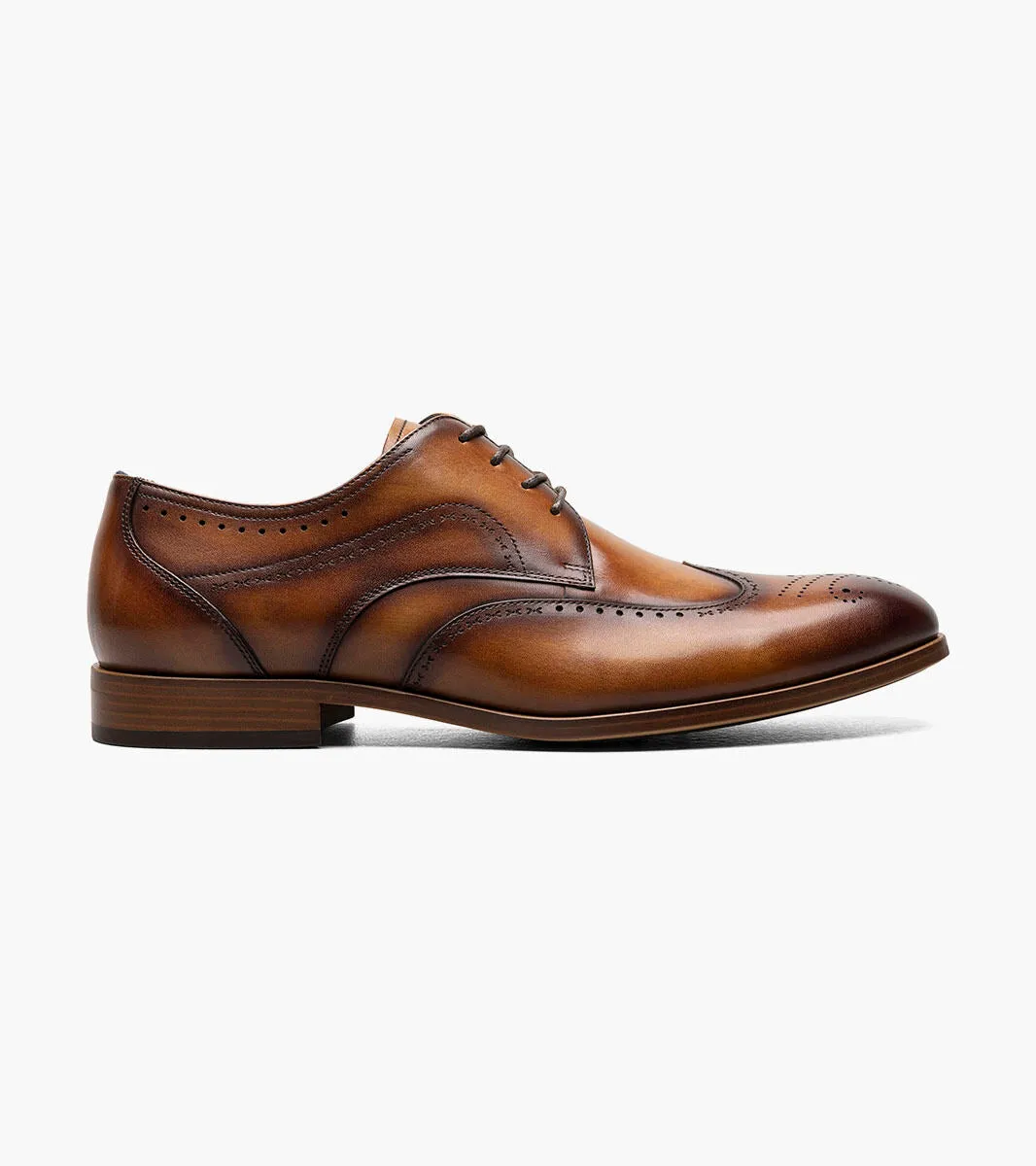 Stacy Adams BRAYDEN  Wingtip Oxford - Tan long hours