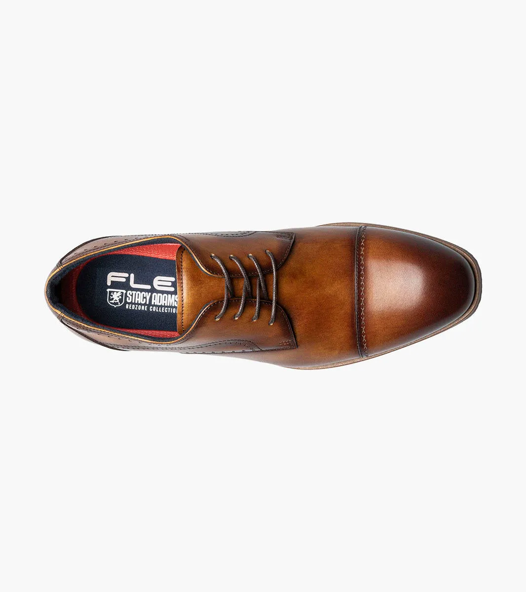 Stacy Adams BRYANT  Cap Toe Oxford - Tan city style