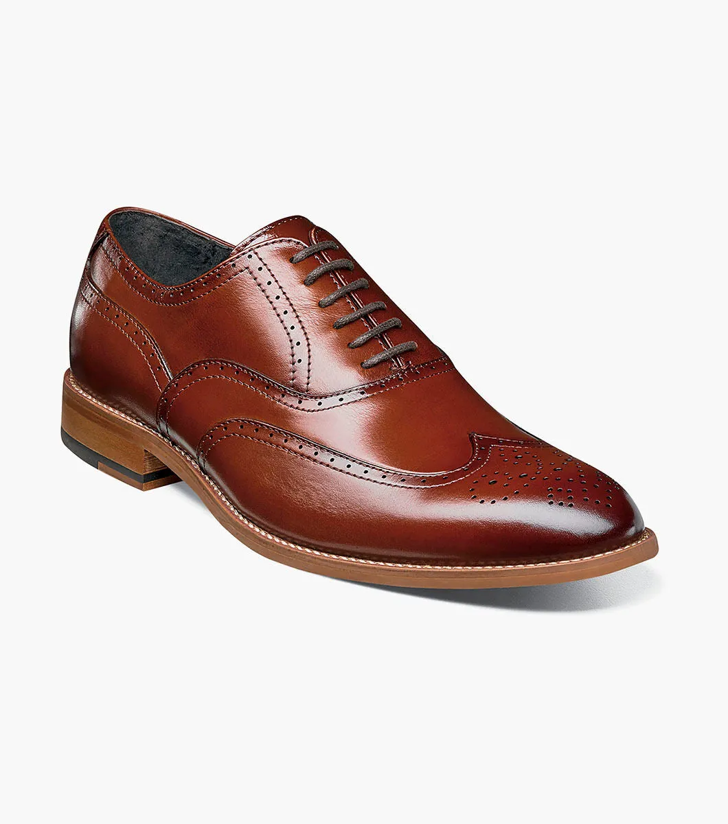 Stacy Adams DUNBAR  Wingtip Oxford Shoes - Cognac comfort tone