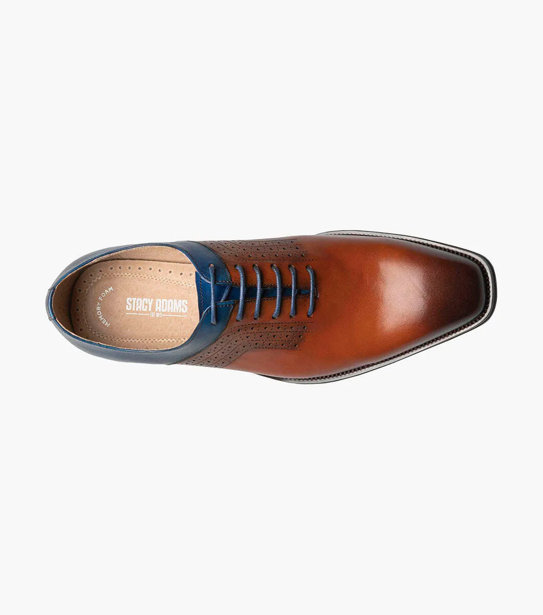 Stacy Adams HALLOWAY  Plain Toe Oxford - Cognac comfort tone
