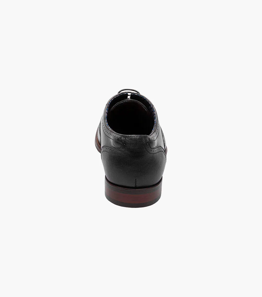 Stacy Adams KAINE  Wingtip Oxford - Black top-tier feel