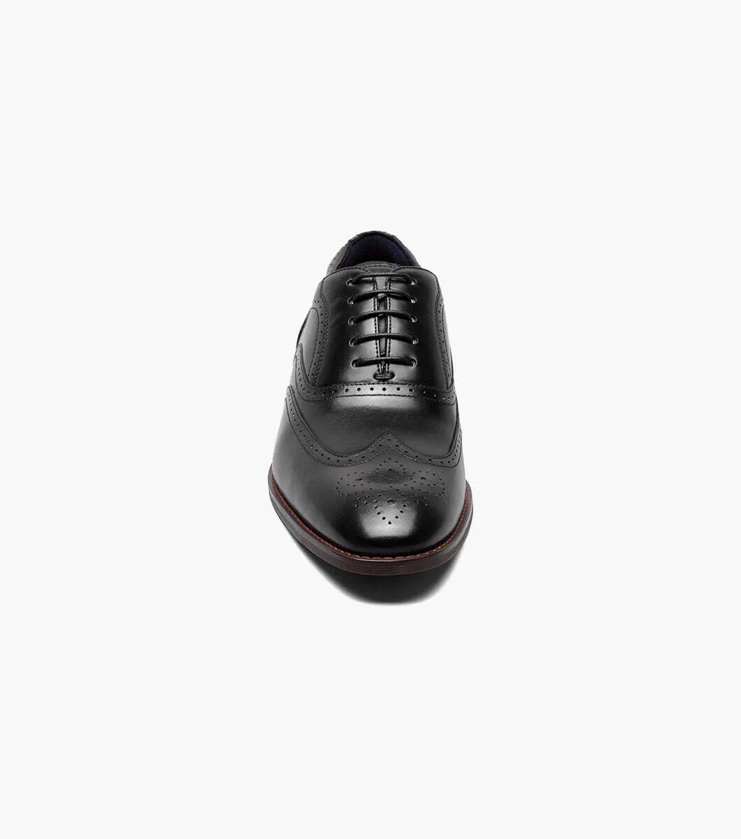 Stacy Adams KAINE  Wingtip Oxford - Black clean lines
