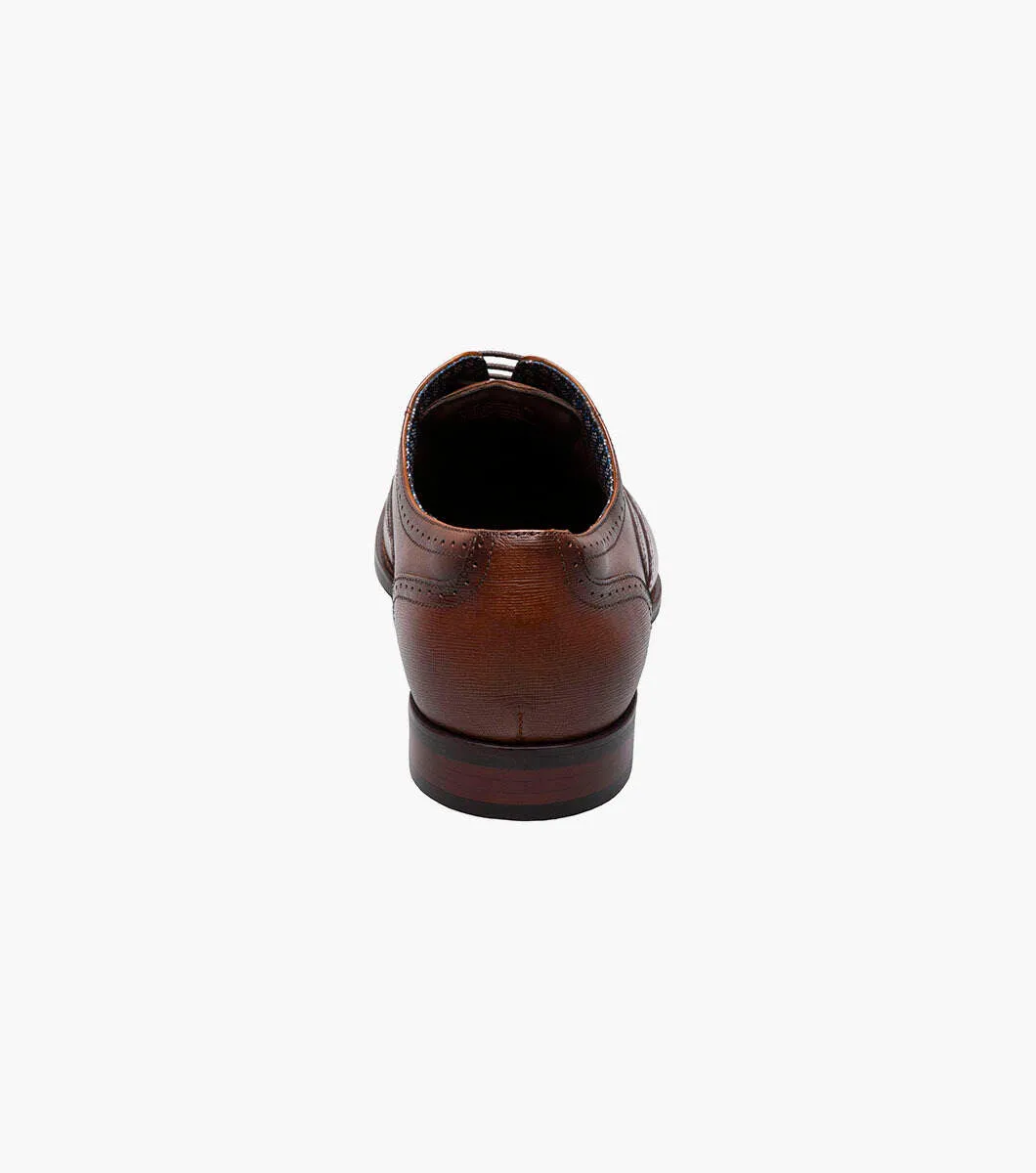 Stacy Adams KAINE  Wingtip Oxford - Cognac silent comfort