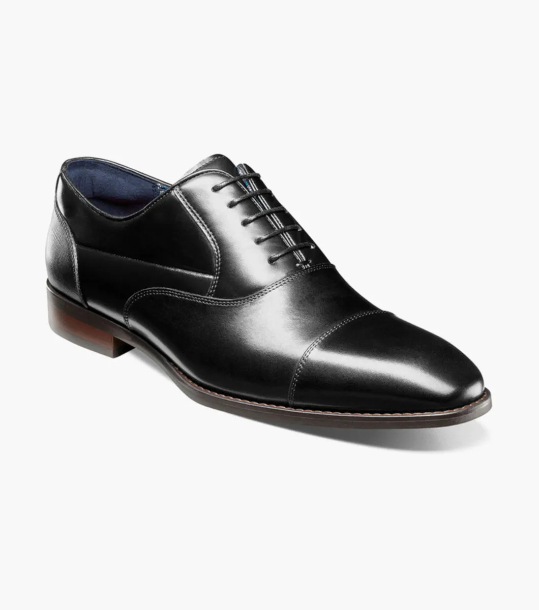 Stacy Adams KALLUM  Cap Toe Oxford Shoes - Black boardroom style