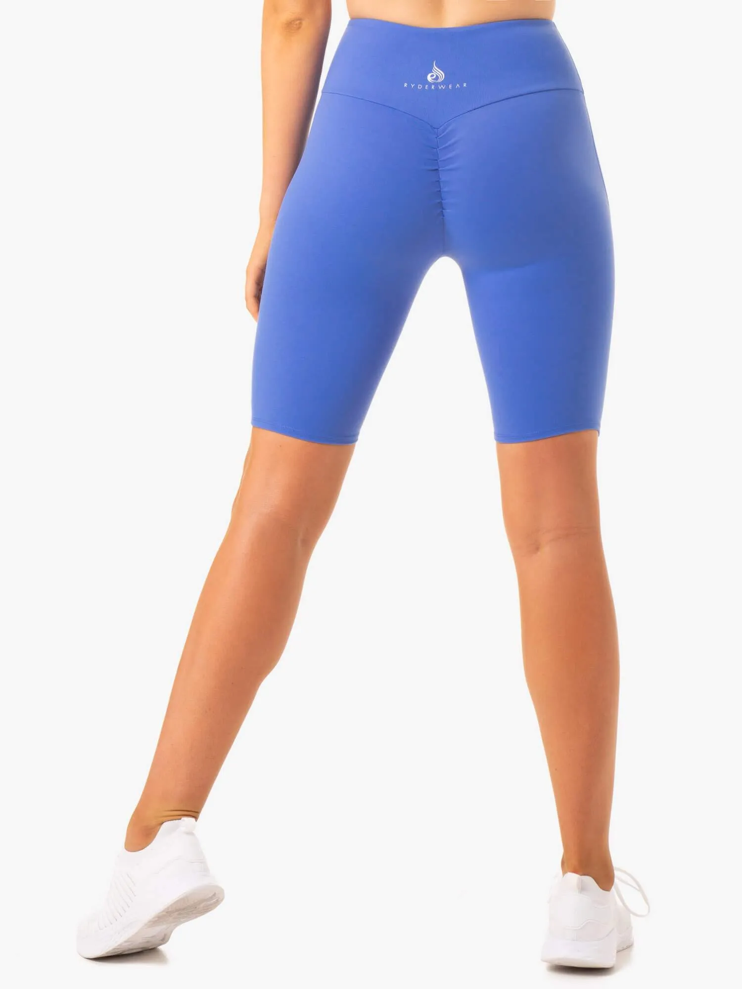 Staples Scrunch Bum Bike Shorts - Iris Blue functional shorts