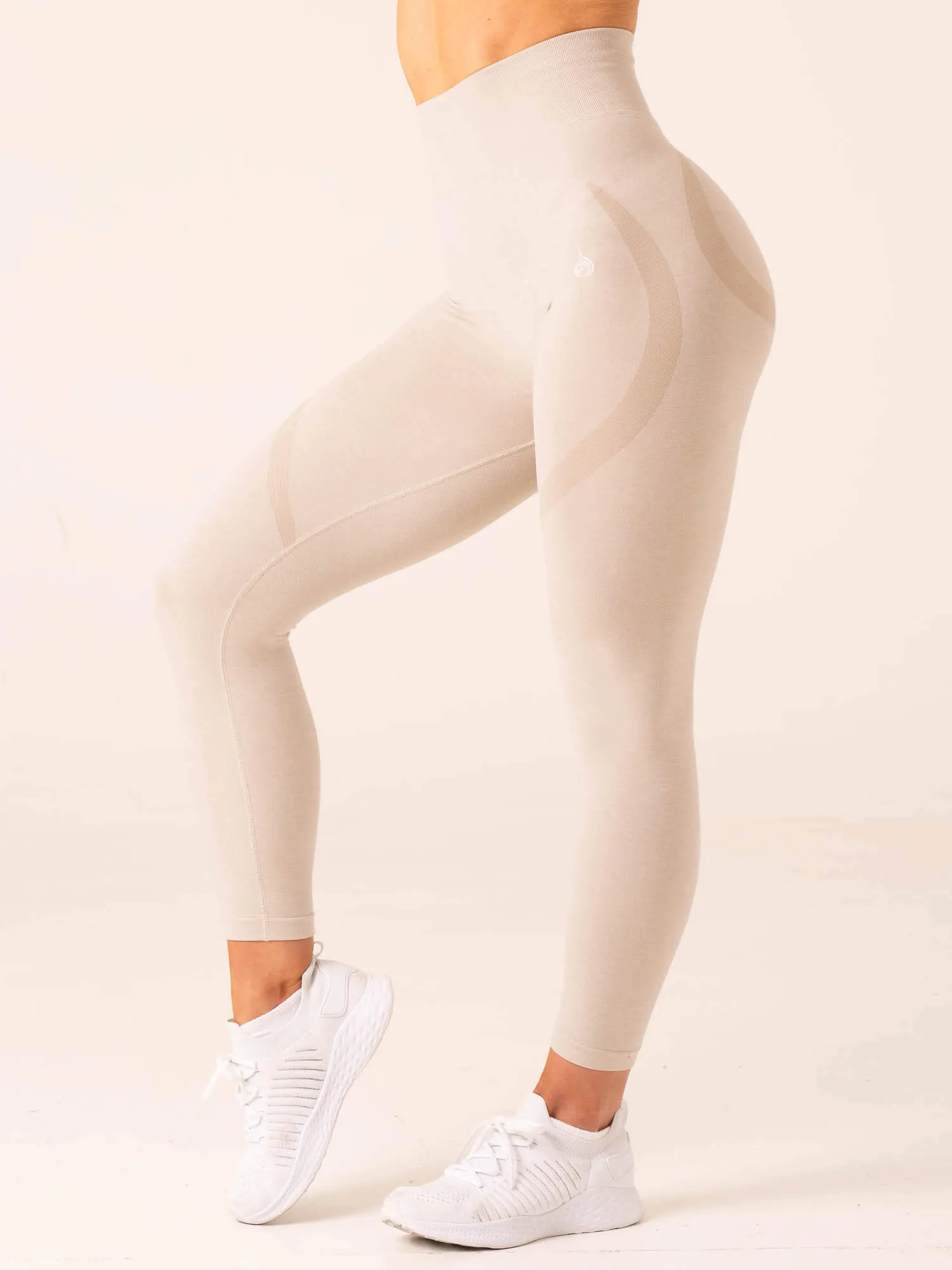 Staples Seamless Leggings - Stone Marl Classic look