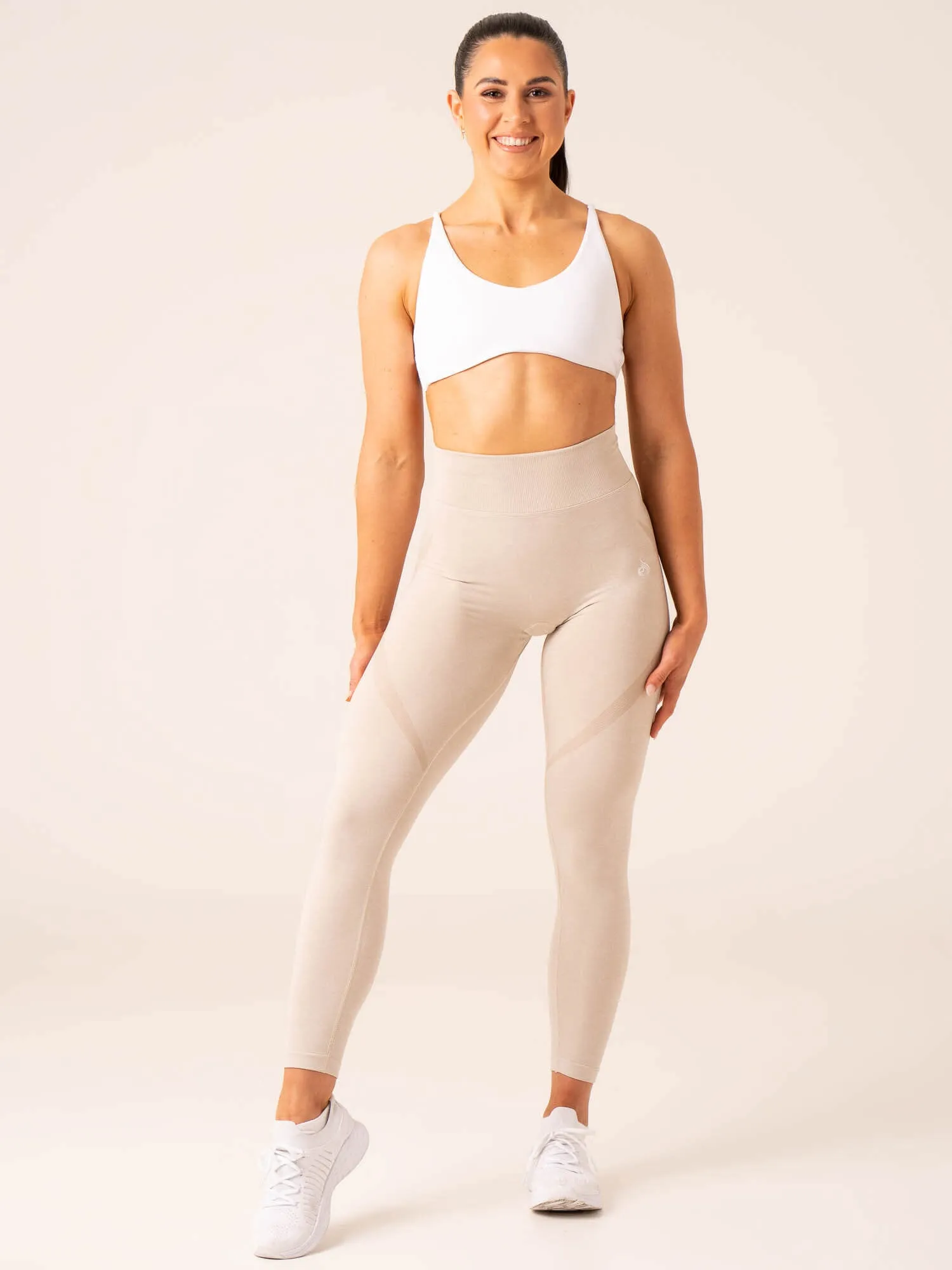 Staples Seamless Leggings - Stone Marl Cool touch