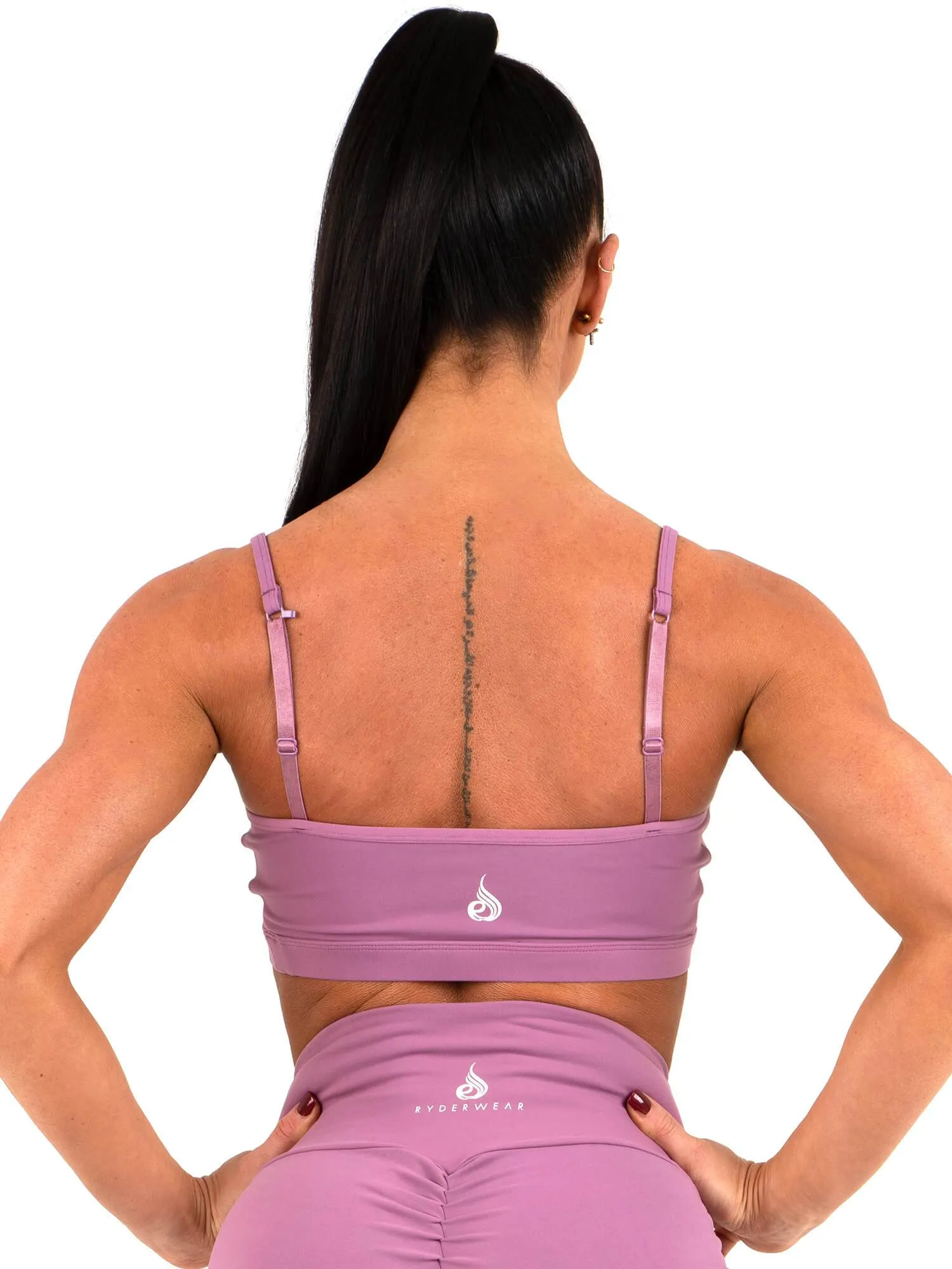 Staples Sports Bra - Purple Multi Purpose