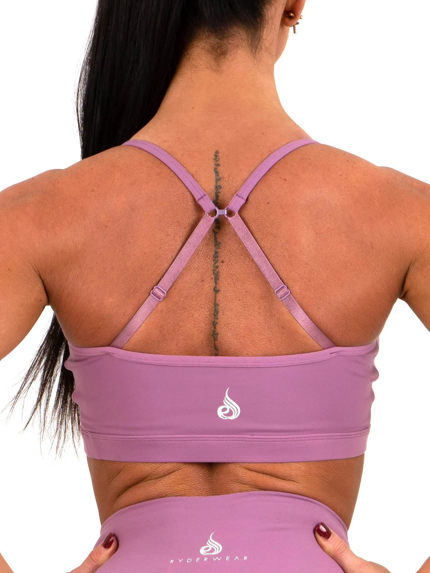Staples Sports Bra - Purple Light Weight