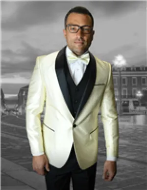 Statement | Bellagio 3-Piece Modern Tuxedo Suit formal wear