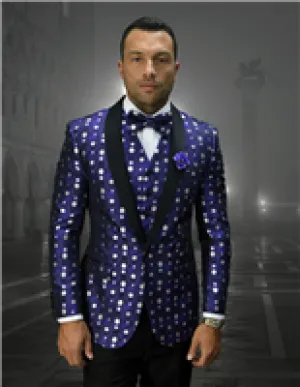 Statement | Bellagio 3-Piece Modern Tuxedo Suit custom gown