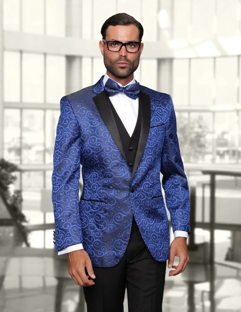 Statement | Bellagio 3-Piece Modern Tuxedo Suit social wear