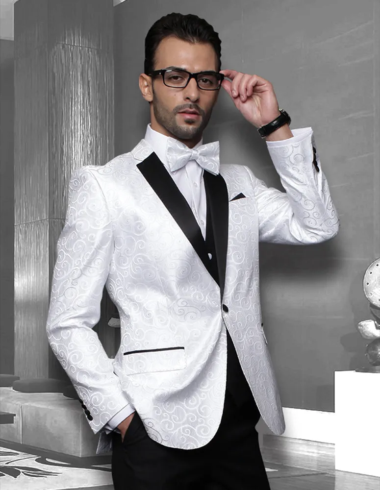 Statement | Bellagio 3-Piece Modern Tuxedo Suit gentleman dress
