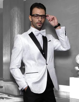 Statement | Bellagio 3-Piece Modern Tuxedo Suit gentleman dress