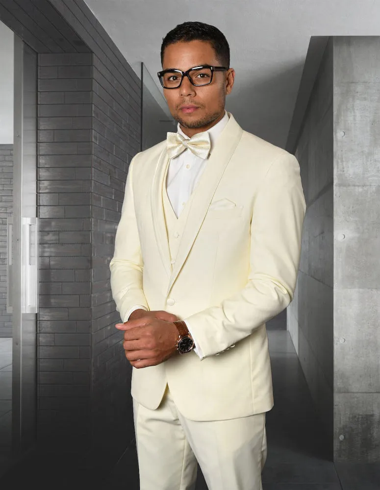 Statement | Caesar 3-Piece Modern Tuxedo Suit elegant design