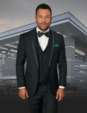Statement | Caesar 3-Piece Modern Tuxedo Suit fine craft