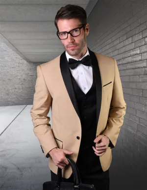 Statement Encore Champgne Tuxedo Modern Fit regal aura