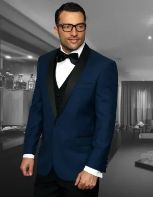 Statement Encore Indigo Tuxedo Modern Fit classic vibe