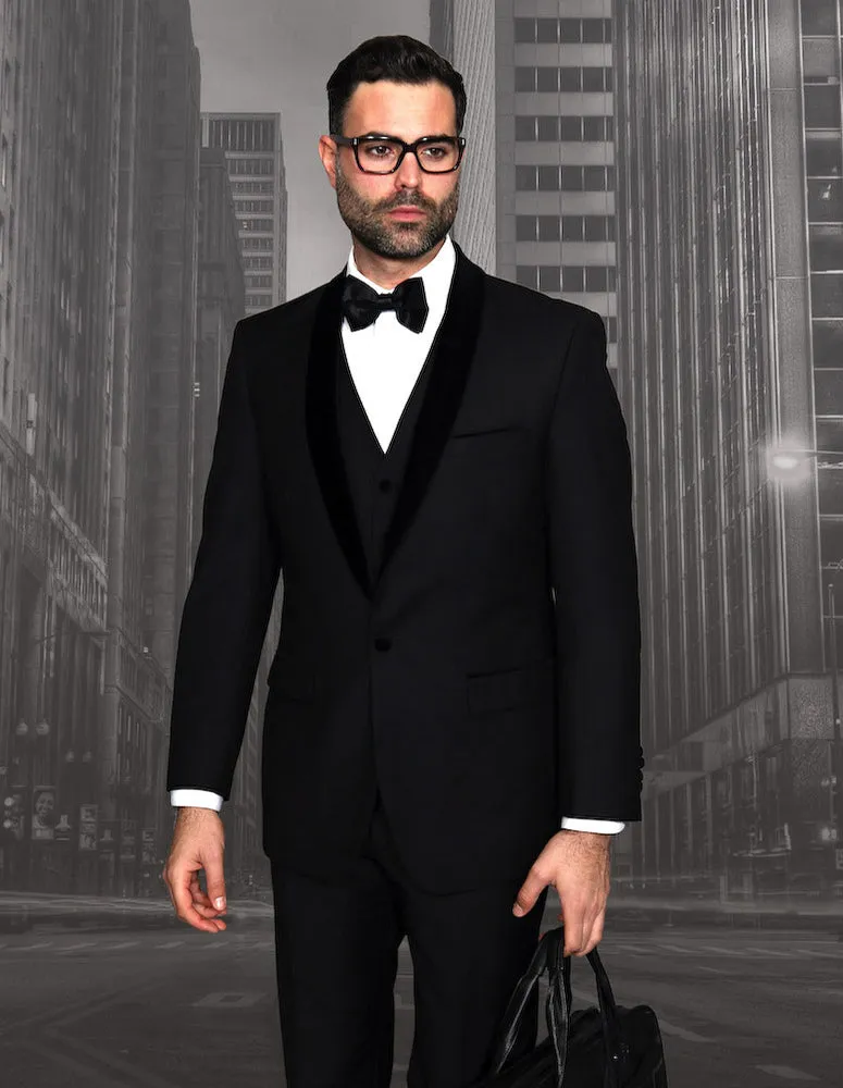 Statement | Encore-V 3-Piece Modern Tuxedo Suit office wear
