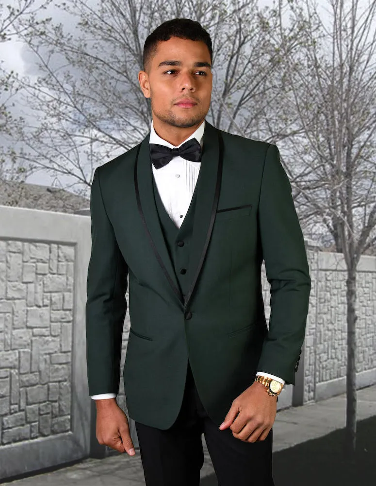 Statement Genova Hunter Tuxedo Modern Fit menswear collection