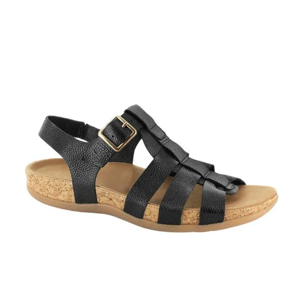 Strive Women's Cristal Black Leather teen vibe