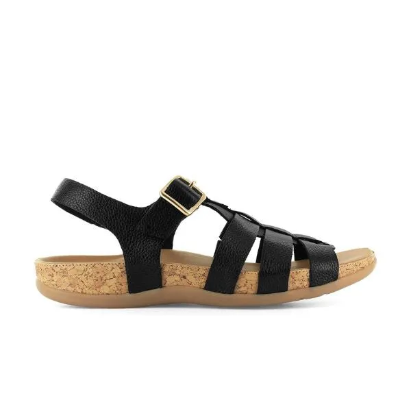 Strive Women's Cristal Black Leather fashion vibe