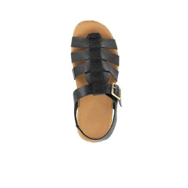 Strive Women's Cristal Black Leather social day