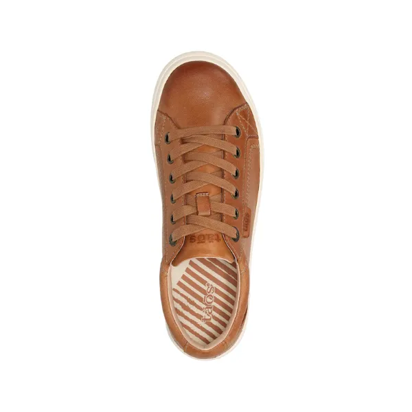 Taos Women's Plim Soul Lux Caramel foot friend