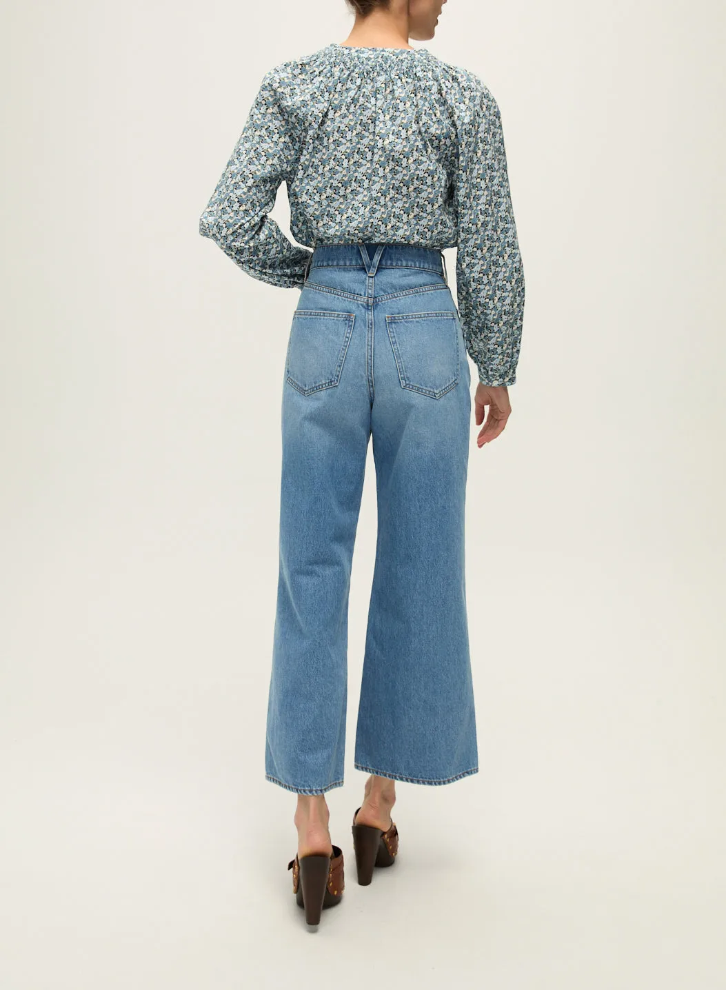 Taylor Cropped High Rise Wide loose fit