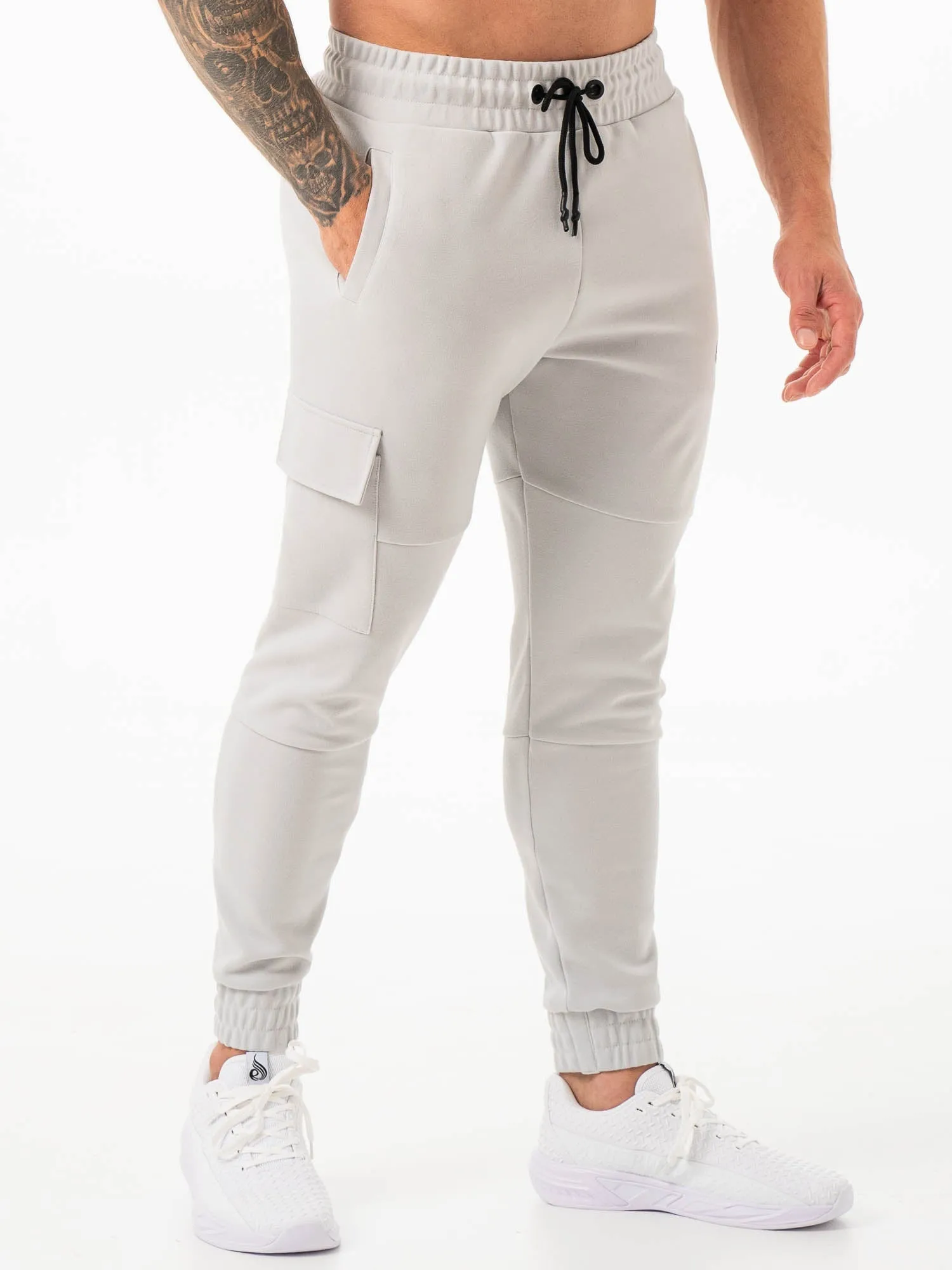 Tech Cargo Pant - Smoke Grey Student Essential