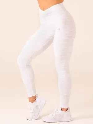 Tempo Leggings - Snow Grey Marl Classic look