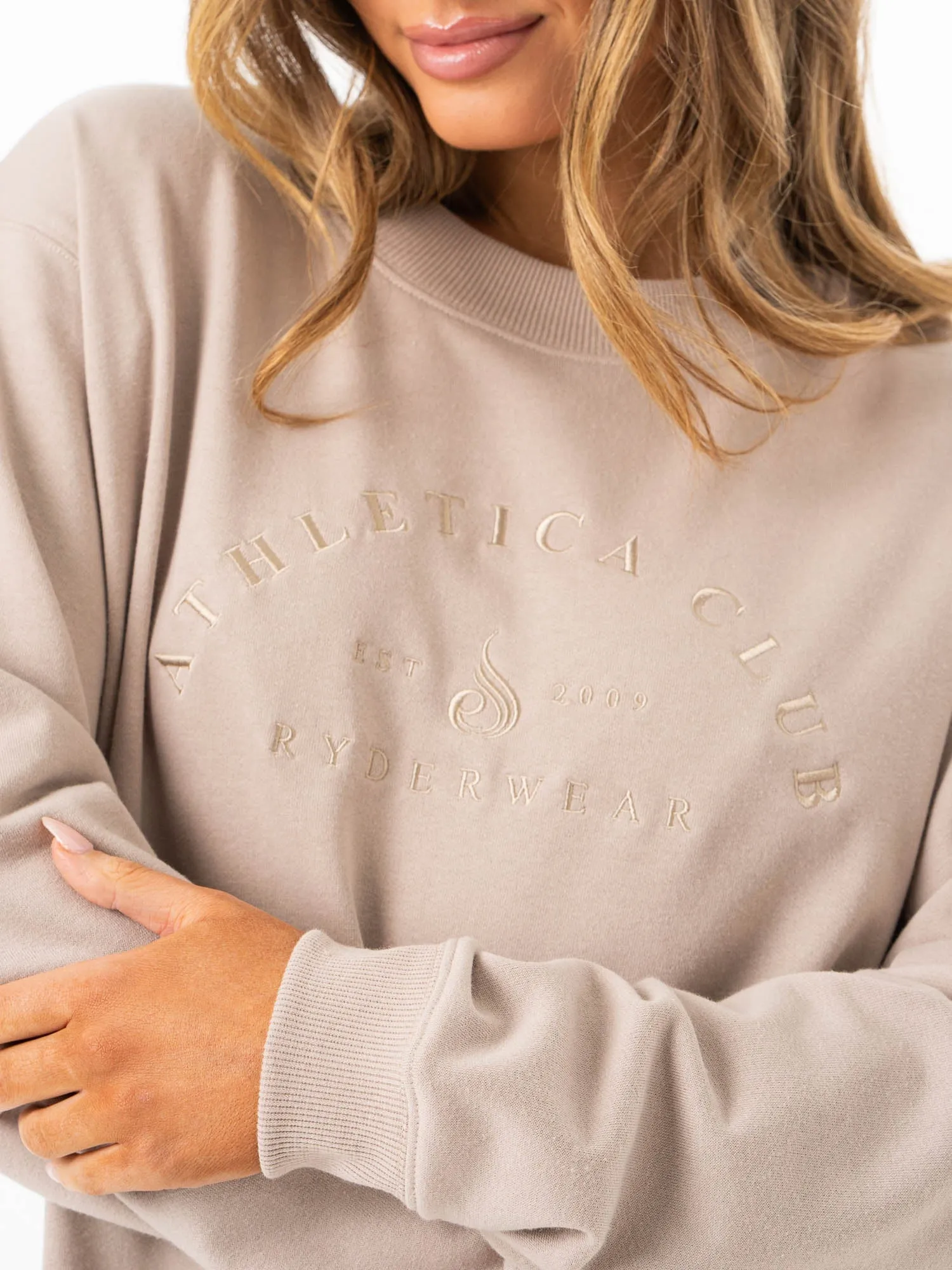 Tempo Sweater - Almond easygoing