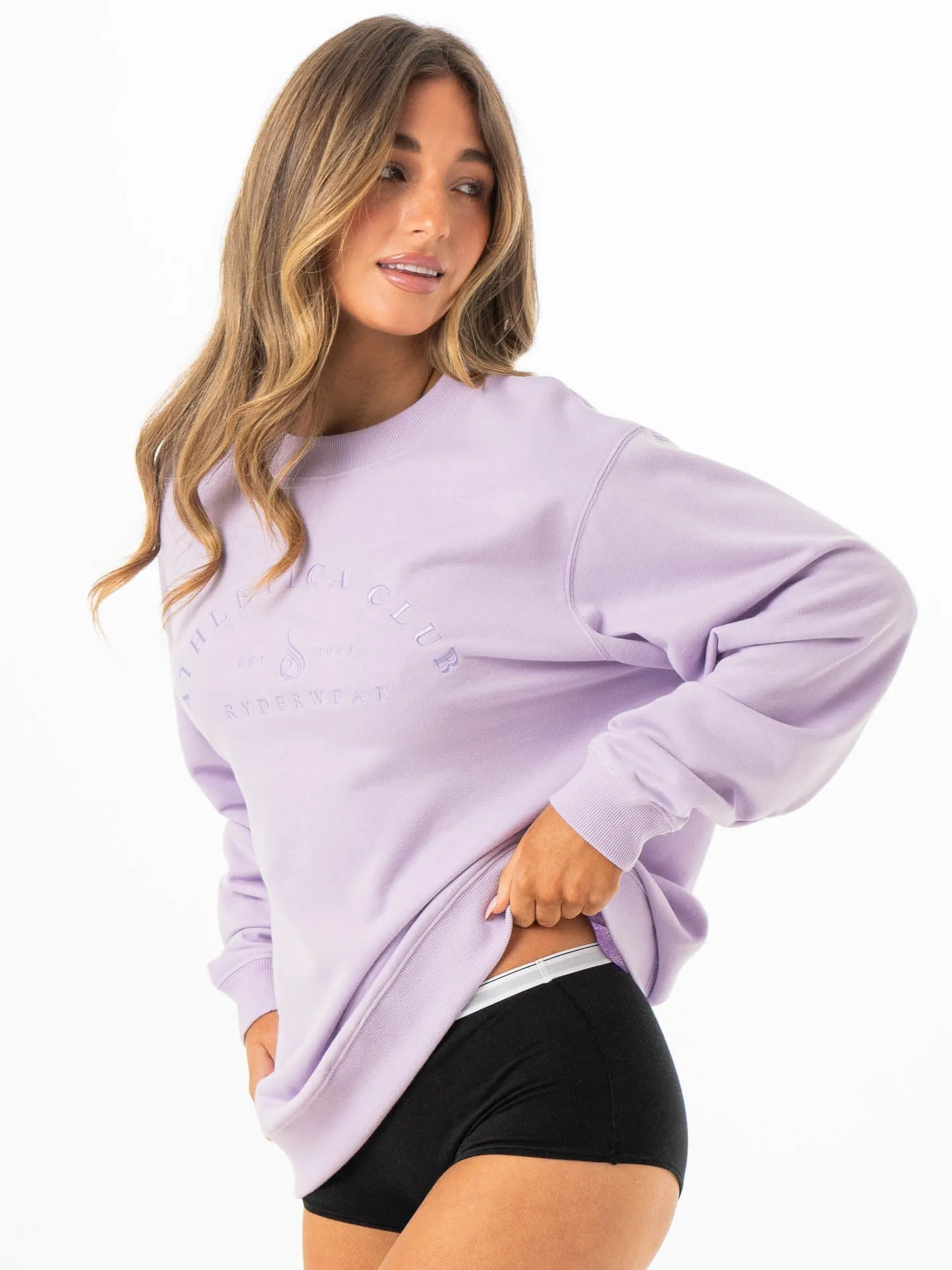 Tempo Sweater - Lilac approachable