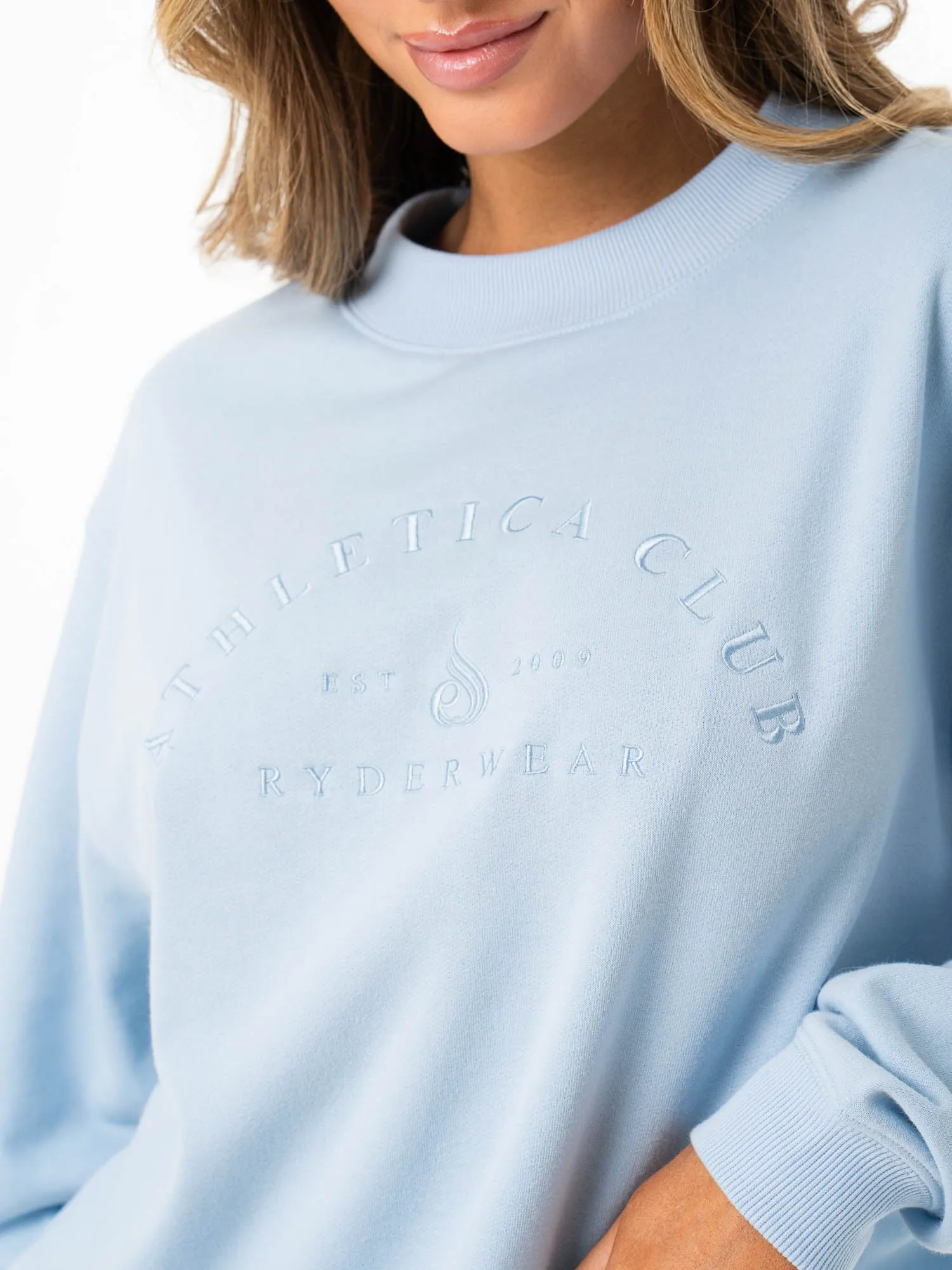 Tempo Sweater - Sky Blue Comfortable Wear