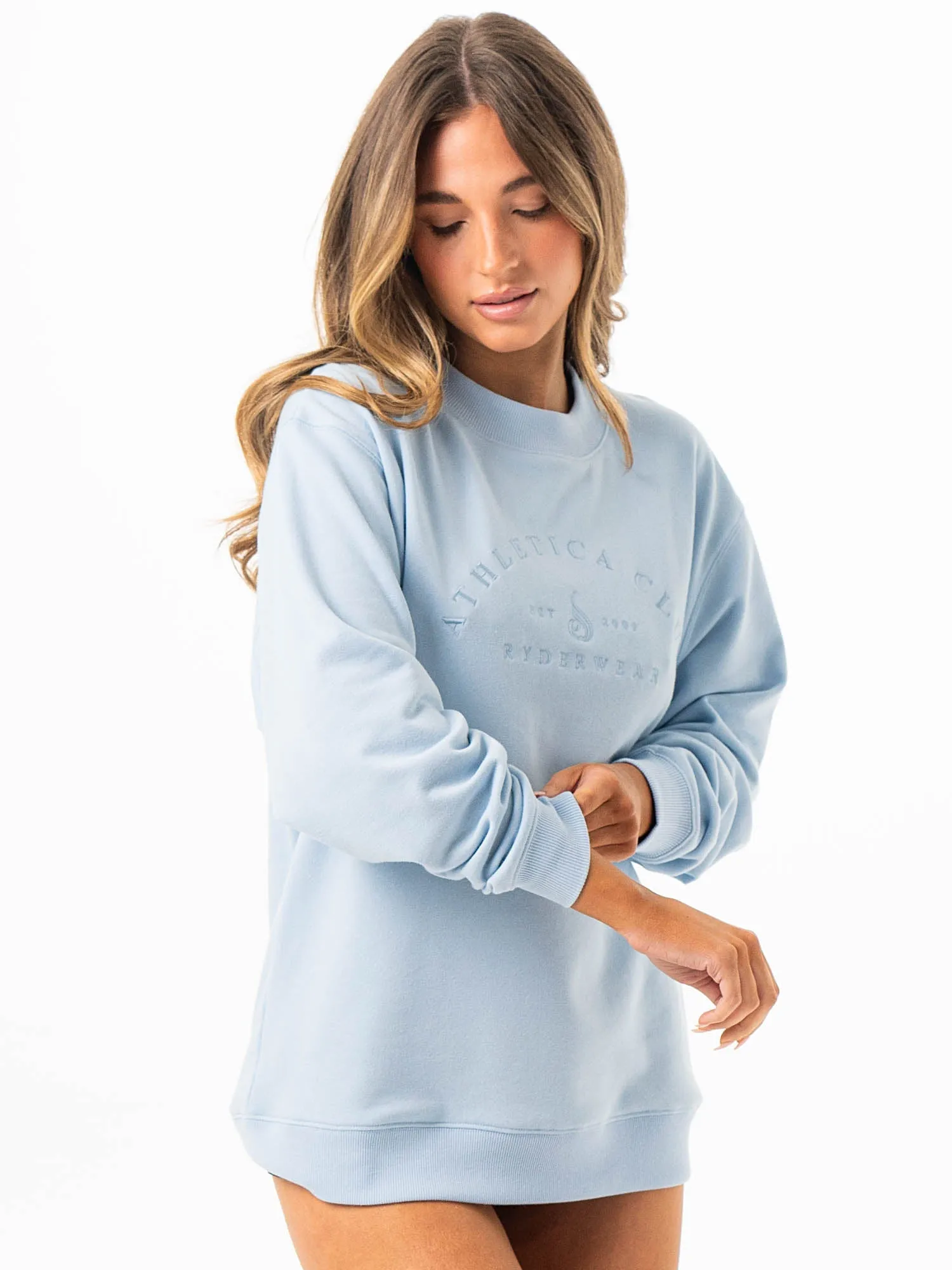 Tempo Sweater - Sky Blue elegant vibe