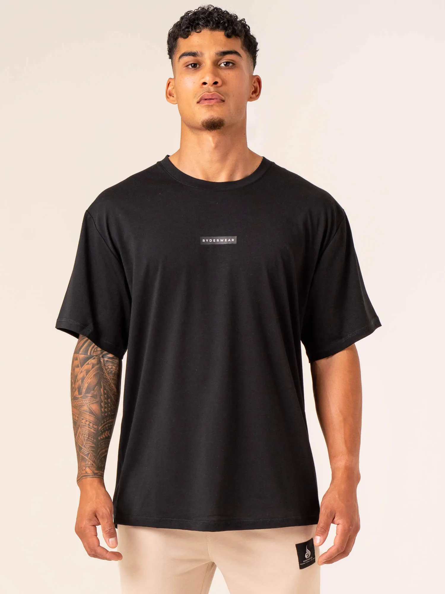 Terrain T-Shirt - Black color pop