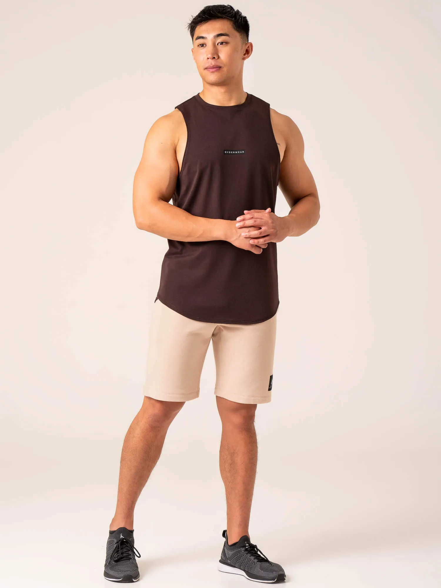 Terrain Track Shorts - Chalk breathable design