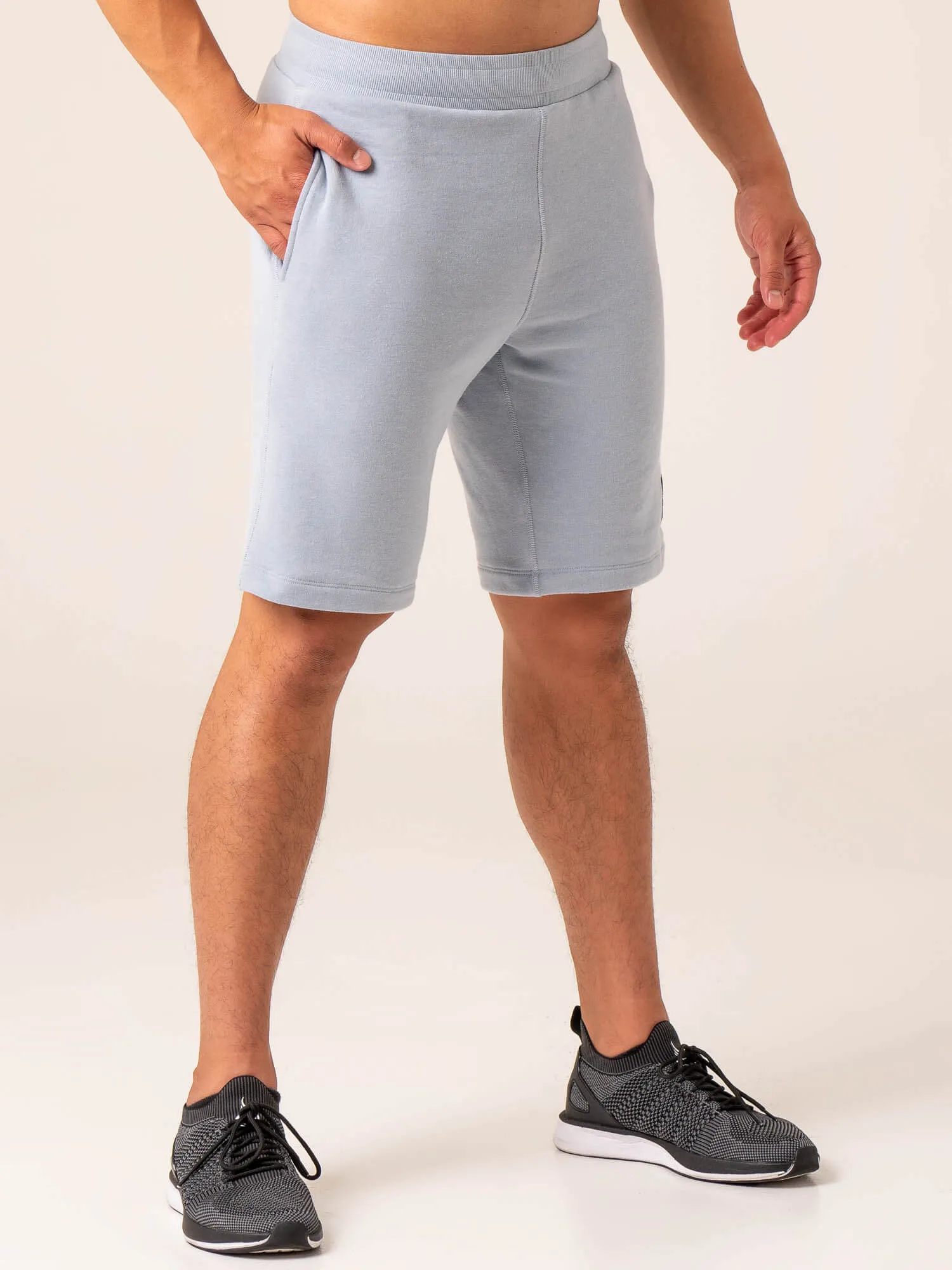 Terrain Track Shorts - Ice Blue skin friendly